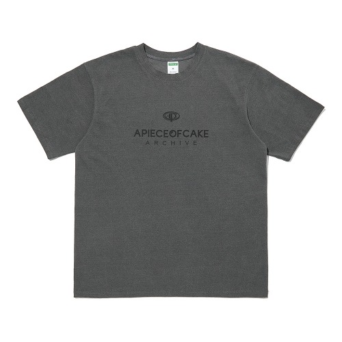 Archive Pigment Tee_Charcoal