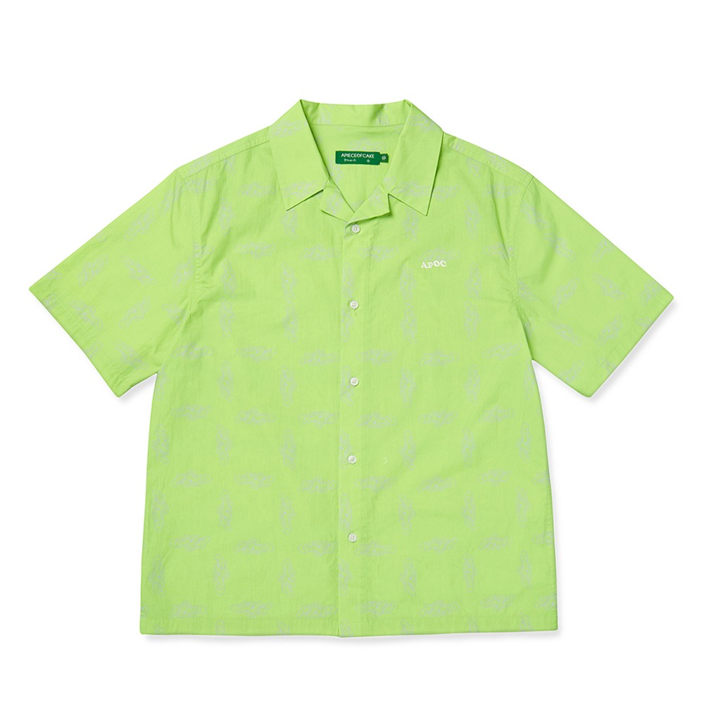FLIP Pattern Shirt_Lime